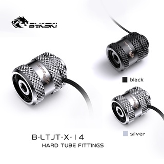 Fitting tản nhiệt nước custom fit ARGB Bykski B-LTJT-X 14mm
