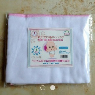 Khăn tắm xô 4-6 lớp xuất Nhật -dầy dặn ,êm ái cho bé yêu