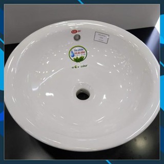 Chậu lavabo bàn đá cao cấp HC, có thoát tràn, tô nail, chống dính