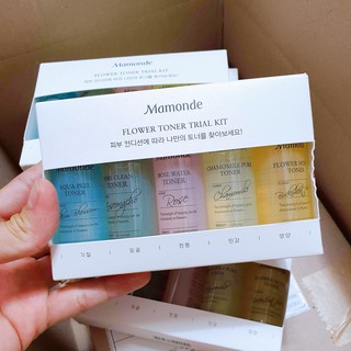 Nước Hoa Hồng Mamonde - SET MINI Mamonde Flower Toner Trial Kit
