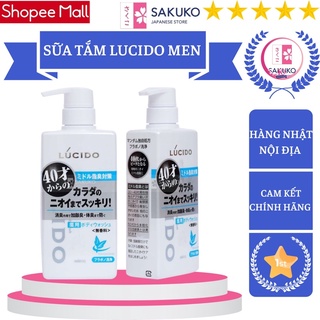 Sữa Tắm Dành Cho Nam LUCIDO Nhật Bản 450ml - SAKUKO