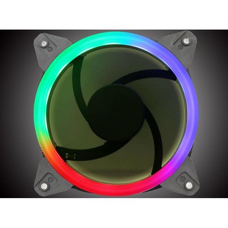 Quạt tản nhiệt Thùng case CPU 12 inch có đèn led cầu vồng,FAN CASE C4