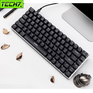 Bàn phím cơ mini Ajazz AK33 Black Chống ồn