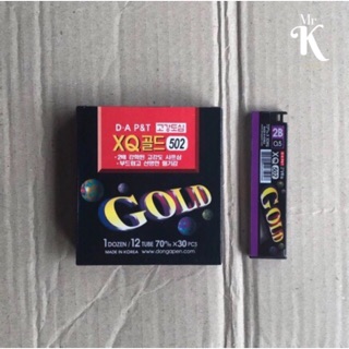 HỘP 12 HỘP NGÒI CHÌ GOLD 0.5MM