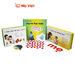 [Mã LT50 giảm 50k đơn 250k] Flashcard - Combo Bộ Thẻ Cơ Bản Theo Phương Pháp Glenn Doman (Hôp 259 thẻ)