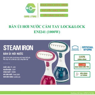 ENI241 - BÀN ỦI / BÀN LÀ HƠI NƯỚC CẦM TAY LOCK&amp;LOCK – BẢO HÀNH CHÍNH HÃNG 12 THÁNG