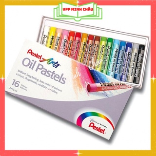 Sáp dầu Pentel 50 màu ⚡𝗖𝗛𝗜́𝗡𝗛 𝗛𝗔̃𝗡𝗚⚡ PHN50 hàng cao cấp
