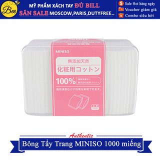 Bông Tẩy Trang MINISO 1000 miếng