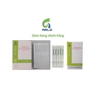 Kim châm cứu Thái Hòa vô trùng dùng 01 lần sắc bén - Chính hãng Khánh Phong - Hộp vỉ 05 và vỉ 10 gồm 100 kim
