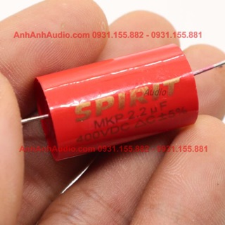 Tụ spirit 2.2 uf 400v , giá 01 cái