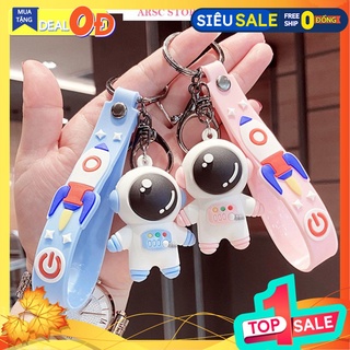 Móc khóa phi hành gia hot trend phụ kiện túi xách
