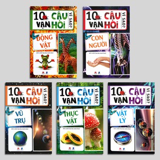 Sách - 10 vạn câu hỏi vì sao (Bộ 5quyển)