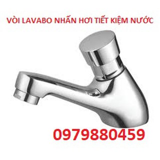 Vòi Lavabo lạnh tự ngắt - nhấn hơi, tiết kiệm nước, cho nơi công cộng