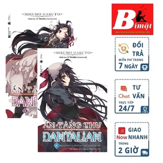 - Sách - Combo Ẩn tàng thư Dantalian 7+8 (Tặng kèm Bookmark, Thẻ nhân vật và Postcard có chữ ký tác giả) Tặng Bookmark