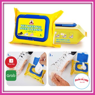 KHĂN ƯỚT LAU GIÀY TIỆN DỤNG - 00036