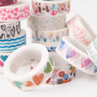 Z0674 Washi Tape 15mm X 7m Trang Trí Bujo Diy Bukao