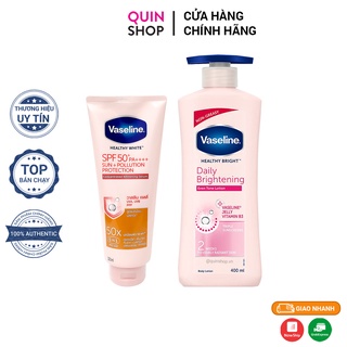 Sữa Dưỡng Thể Trắng Da Chống Nắng Vaseline Healthy White