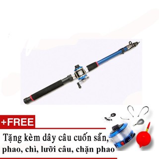 Bộ Cần Câu Máy 1m8 Full Phụ Kiện Thường CC18