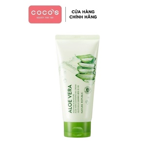 Kem tẩy trang chiết xuất lô hội làm dịu da Nature Republic Soothing &amp; Moisture Aloe Vera cleansing gel cream 150ml