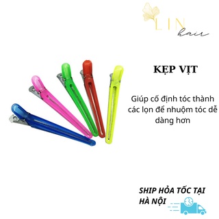 Kẹp vịt giữ tóc dùng khi nhuộm Linhair