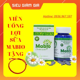 Lợi Sữa Mabio ❤️[ CHÍNH HÃNG ] ❤️ nâng cao chất lượng và số lượng sữa Chính Hãng TẶNG vòng tay chỉ đỏ may mắn