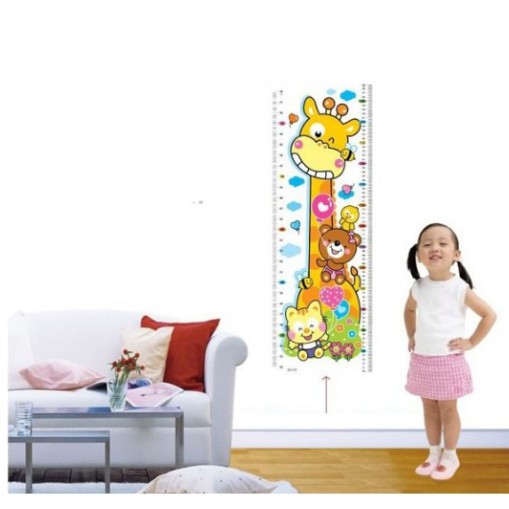 Decal Đo Chiều Cao cho bé