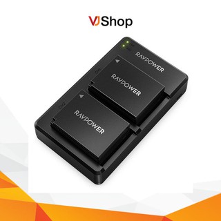 Bộ sạc đôi và 2 pin RAVPOWER W126s RPBC023