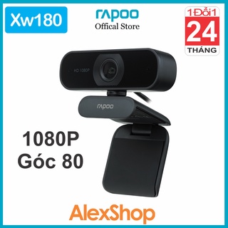 [Chính Hãng] Rapoo XW180 Webcom FullHD Góc Rộng 80 Độ - Bảo Hành 1 Đổi 1 24 Tháng