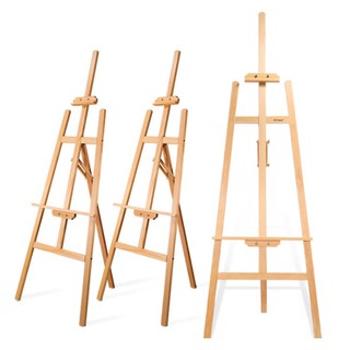 Giá vẽ bằng gỗ cao 1m45 không có ngăn