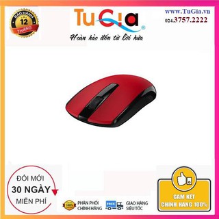 Chuột Sạc Không Dây Genius ECO 8100 (Đỏ) - Hàng Chính Hãng