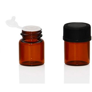 100 chai thủy tinh đựng hương liệu, mẫu thử nước hoa, tinh dầu... dung tích 1ml.