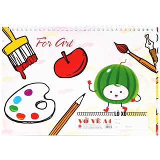 Vở Vẽ Lò Xo A4 3842 - Dưa Hấu