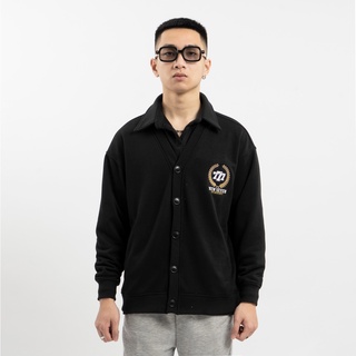 Áo Khoác Cardigan N7 Newseven ACADEMY basic nam nữ form rộng Local Brand