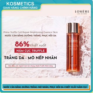 Nước cân bằng dưỡng trắng, phục hồi da chiết xuất từ nấm cục LOMERE Prime Truffle 145ml
