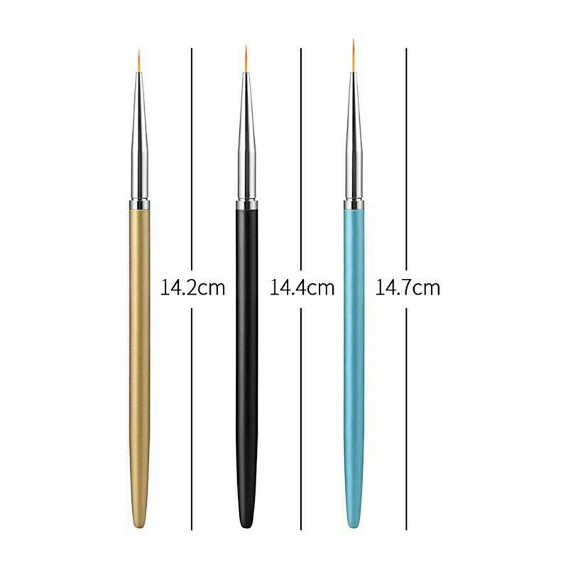 cọ nét 3 cây 3 size