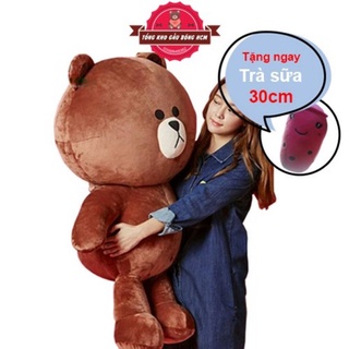 Gấu bông brown khổ 1m2 cao 1m