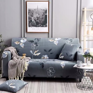 TẤM BỌC GHẾ SOFA hoạ tiết hoa hoàng gia cho ghế sofa L sofa 1.2,3,4 chỗ