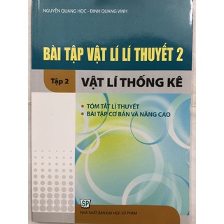 Sách - Bài tập vật lí lí thuyết 2 Tập 2: Vật lí thống kê
