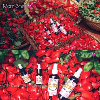 TONER HOA HỒNG VÀ SERUM BƠ - NGHỆ ( HANDMADE )