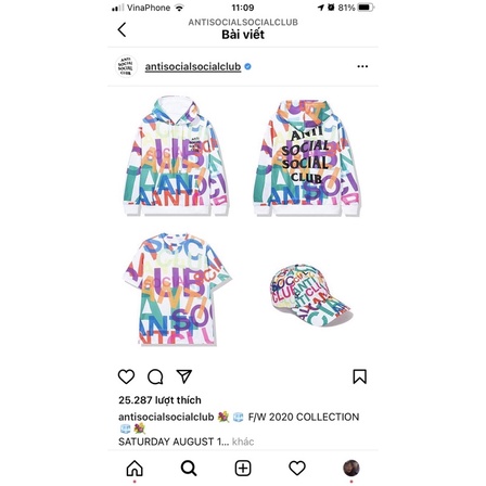 [ HÀNG AUTH ] Áo thun  ASSC