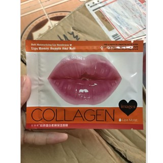 Combo 10 mặt nạ môi collagen images nội địa Trung