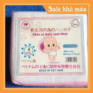 Sét 10 Khăn xô xuất Nhật cao cấp 4 lớp -HCM