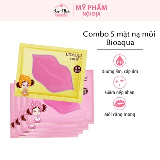 Mặt Nạ Dưỡng Môi Bioaqua hàng Nội địa Trung chính hãng giúp căng bóng, xóa thâm môi