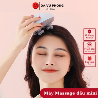Máy Massage Đầu Mini,Máy Mát Xa Cổ Vai Gáy Giảm Căng Thẳng Giúp Ngủ Ngon Giấc