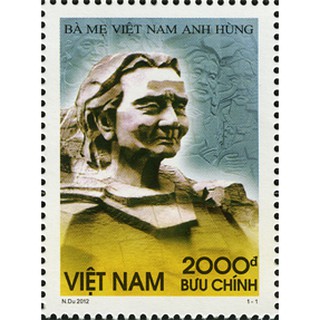Tem sưu tập MS 1027 Tem Việt Nam Bà mẹ Việt Nam anh hùng 2012
