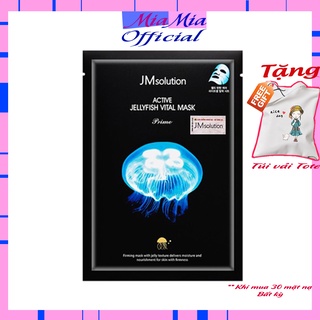 Mặt Nạ Sứa (miếng lẻ) JM Solution Active Jellyfish Vital Mask Prime 30ml Bổ Sung Ẩm Làm Sáng Da Mịn Màng Tươi Trẻ
