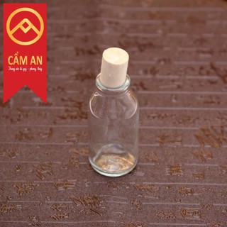LỌ THỦY TINH NÚT BẦN 100ML ĐỰNG BỘT CÁC LOẠI LÀM ĐỒ TRANG TRÍ CAO 10,5CM