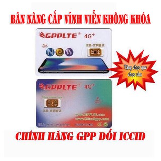 Sim ghép thần thánh GPP PRO V9++ chính hãng update vĩnh viễn up iccid chủ động