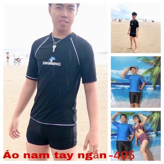 Áo bơi tay ngắn nam 405(30-100kg)