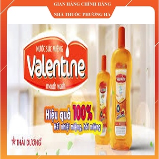 Nước súc miệng Valentine